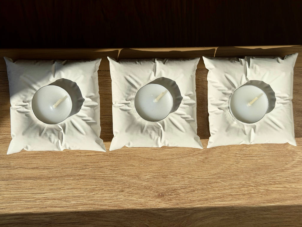 "Kotte"- Cushion Candle Holder Set of 03 pcs