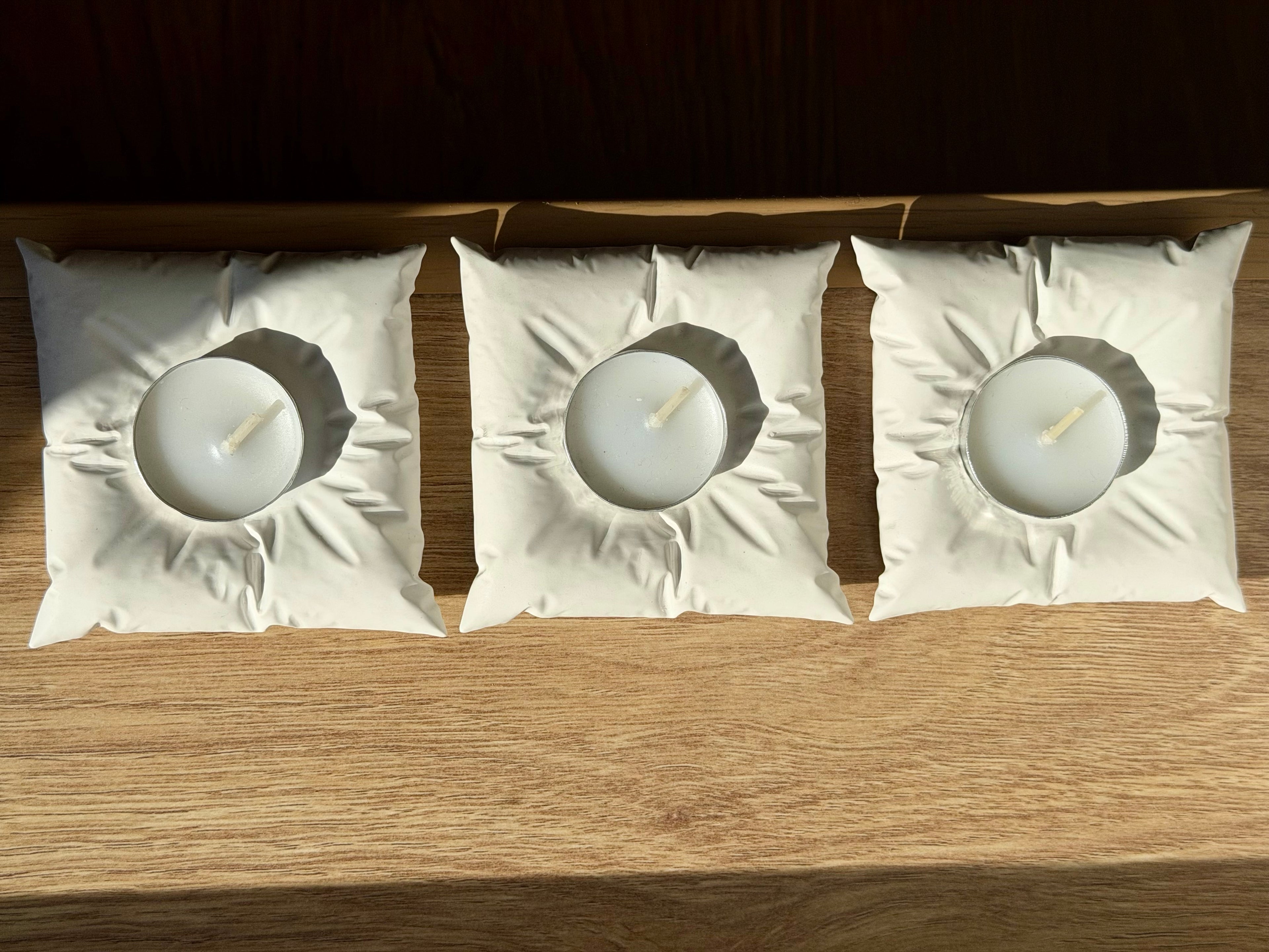 "Kotte"- Cushion Candle Holder Set of 03 pcs